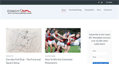 Desktop Screenshot of coachafl.com